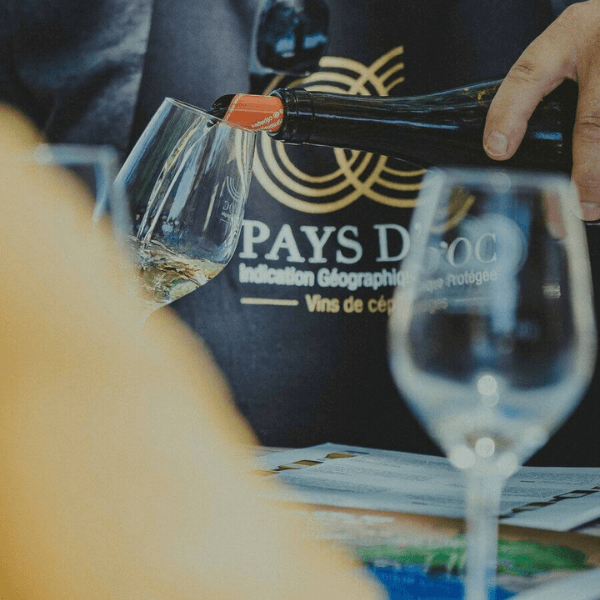 les ateliers de dégustation des vins Pays d'Oc à l'occasion du festival swinging montpellier 2025 en partenariat avec Pays d'Oc