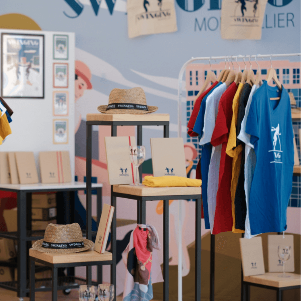 la boutique officielle du festival swinging montpellier 2025