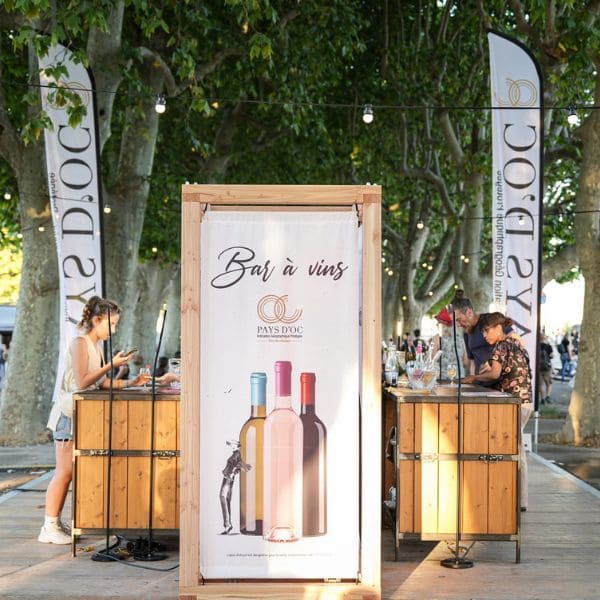 les ateliers de dégustation des vins Pays d'Oc à l'occasion du festival swinging montpellier 2025 en partenariat avec Pays d'Oc