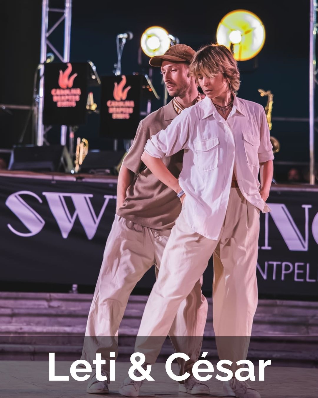 Leti and Cesar Lindy Hop Masterclass Swinging Montpellier Festival 2025