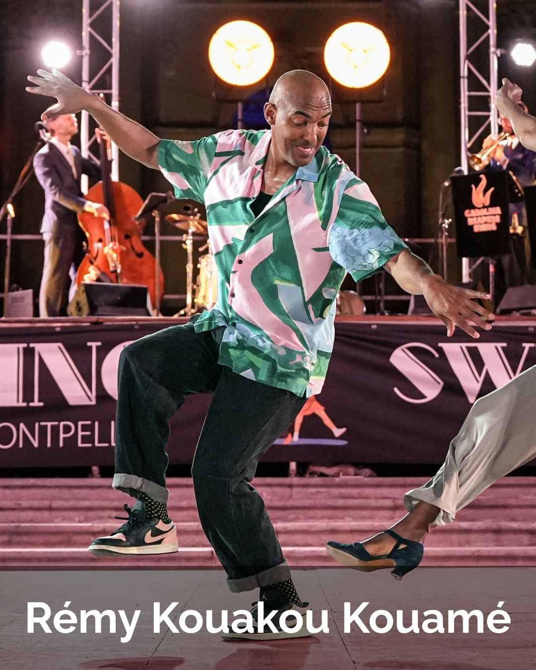 Moe and Vincenzo Lindy Hop Masterclass Swinging Montpellier Festival 2025