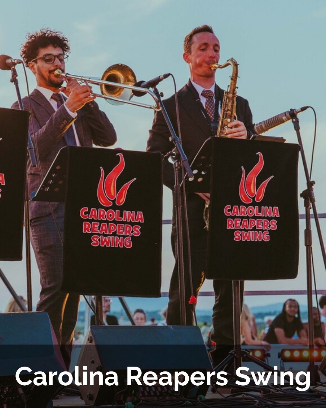 Carolina Reapers Swing live concert on Saturday, July 19 and Sunday, July 20, 2025 Swinging Montpellier Festival
